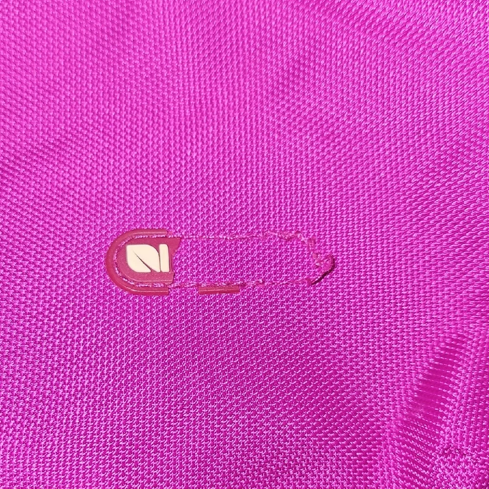 Incase Gray Backpack with Pink Trim